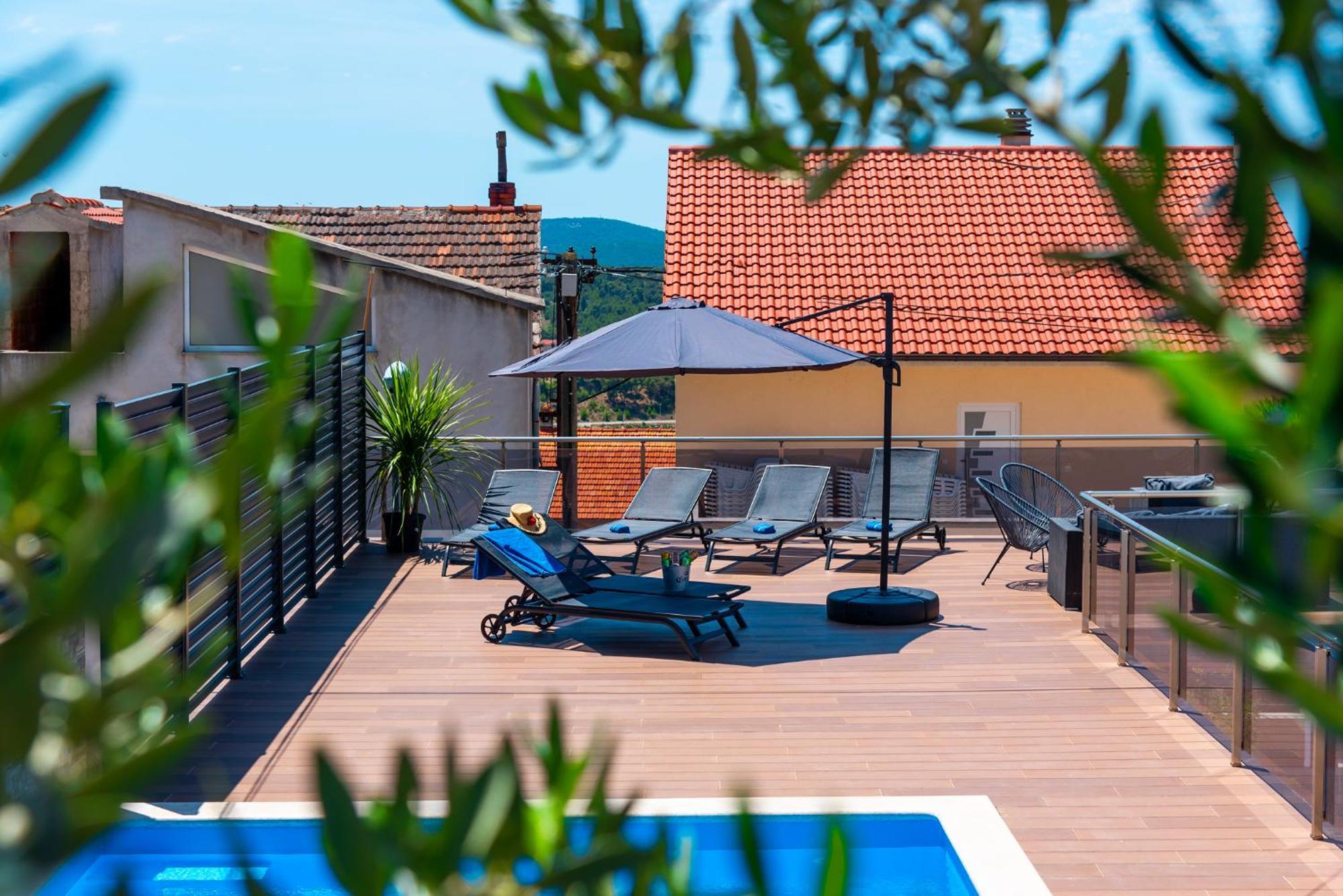 Pool Me Up! Lejlighed Šibenik Eksteriør billede