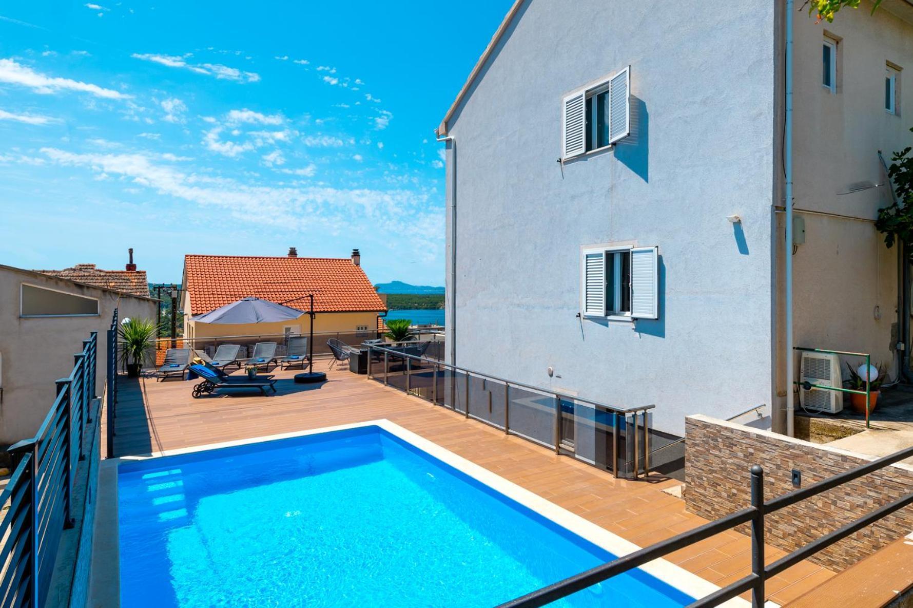 Pool Me Up! Lejlighed Šibenik Eksteriør billede